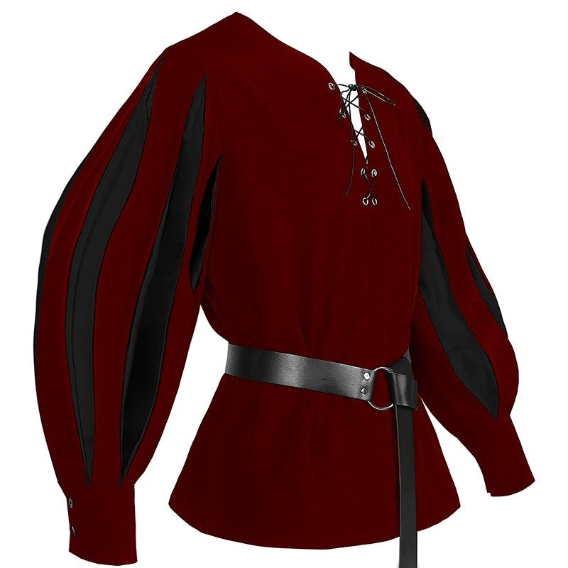 Mens Tudor Doublet Vest Victorian Medieval Renaissance Tudor Prince King Costume Ren Faire Jerkin Vest Waistcoat