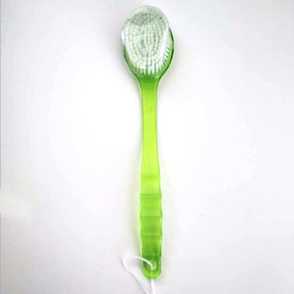 1Pc Long Handle Bath Brush Soft Hair Bath Brush Back Ball Brush Bathroom Body Brushes Mud Back Scrubber Shower Massage Brushes