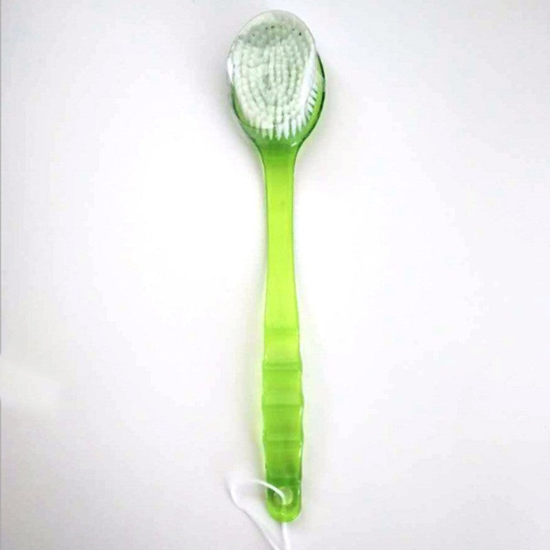 1Pc Long Handle Bath Brush Soft Hair Bath Brush Back Ball Brush Bathroom Body Brushes Mud Back Scrubber Shower Massage Brushes
