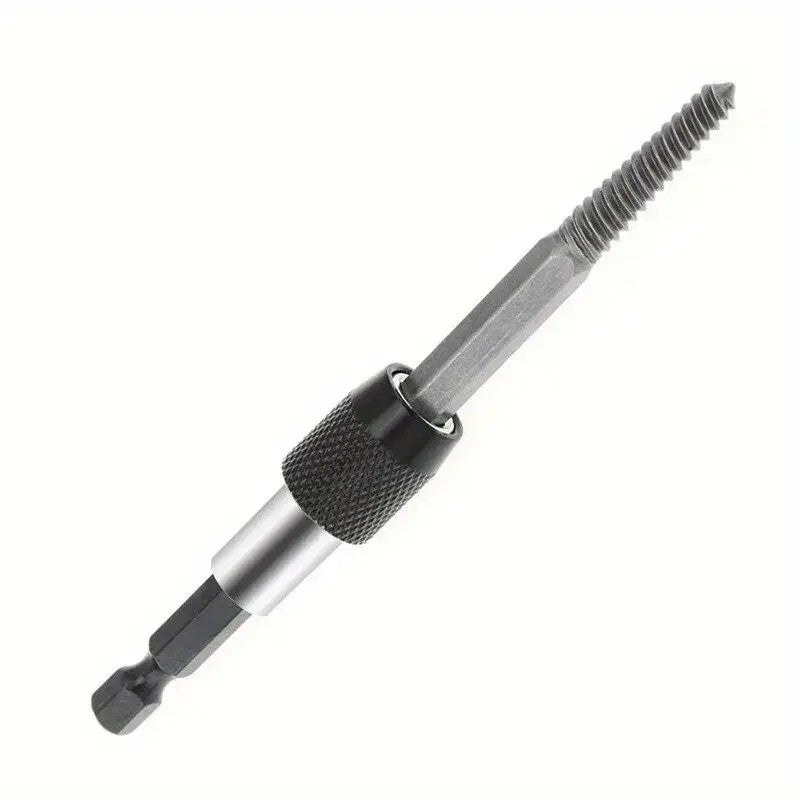 Conjunto de Extratores de Parafuso com Haste Hexagonal de 10 peças, Extrator de Parafuso Quebrado, Chave de Fenda para Remover Parafusos Quebrados, Conjunto de Ferramentas para Furadeira Elétrica