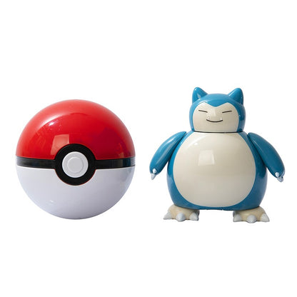 Sobre Pokémon Anime Figura Charizard Pikachu Gyarados Pocket Monster Figura Pokebola Brinquedo de Ação de Deformação Modelo Presente Infantil