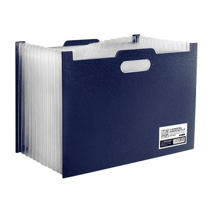Office School Supplies Vertical Organ Pack New With Classification Stationery Multilayer File Folders Plastic A4 Paper Holder