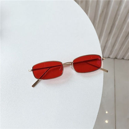 New Small Frame Rectangle Sunglasses Women's Brand Designer Square Sun Glasses Classic Men's Vintage Eyewear UV400 Gafas De Sol