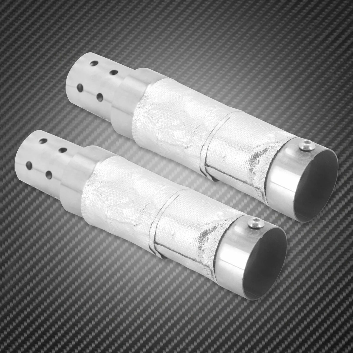 Motorcycle Exhaust Pipe Muffler 38-48mm Quiet Baffle Universal For Harley Sportster XL 1200 883 Touring FLHR FLH Dyna Softail FL