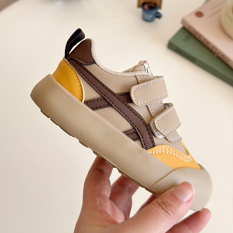 Children's Forrest Gump Shoes Four Seasons Green Boys Girls Walking Shoes 2-8 Years Old Waterproof Non-slip Kids Baby Sneakers