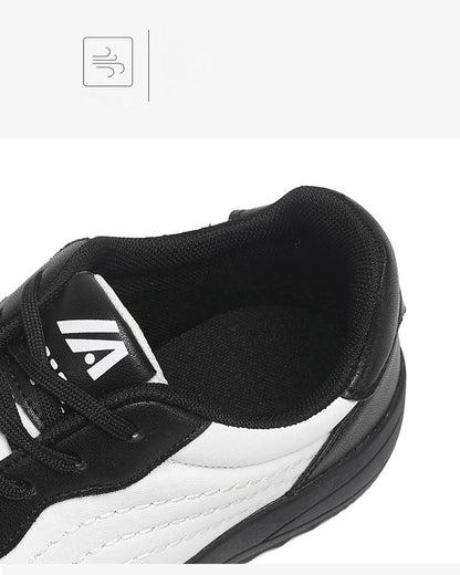 2025 New Mens Casual Shoes Leather Fashion Breathable Sneakers Anti Slip Travel Shoes Lace Up Flats Shoes Comfortable Men Shoes