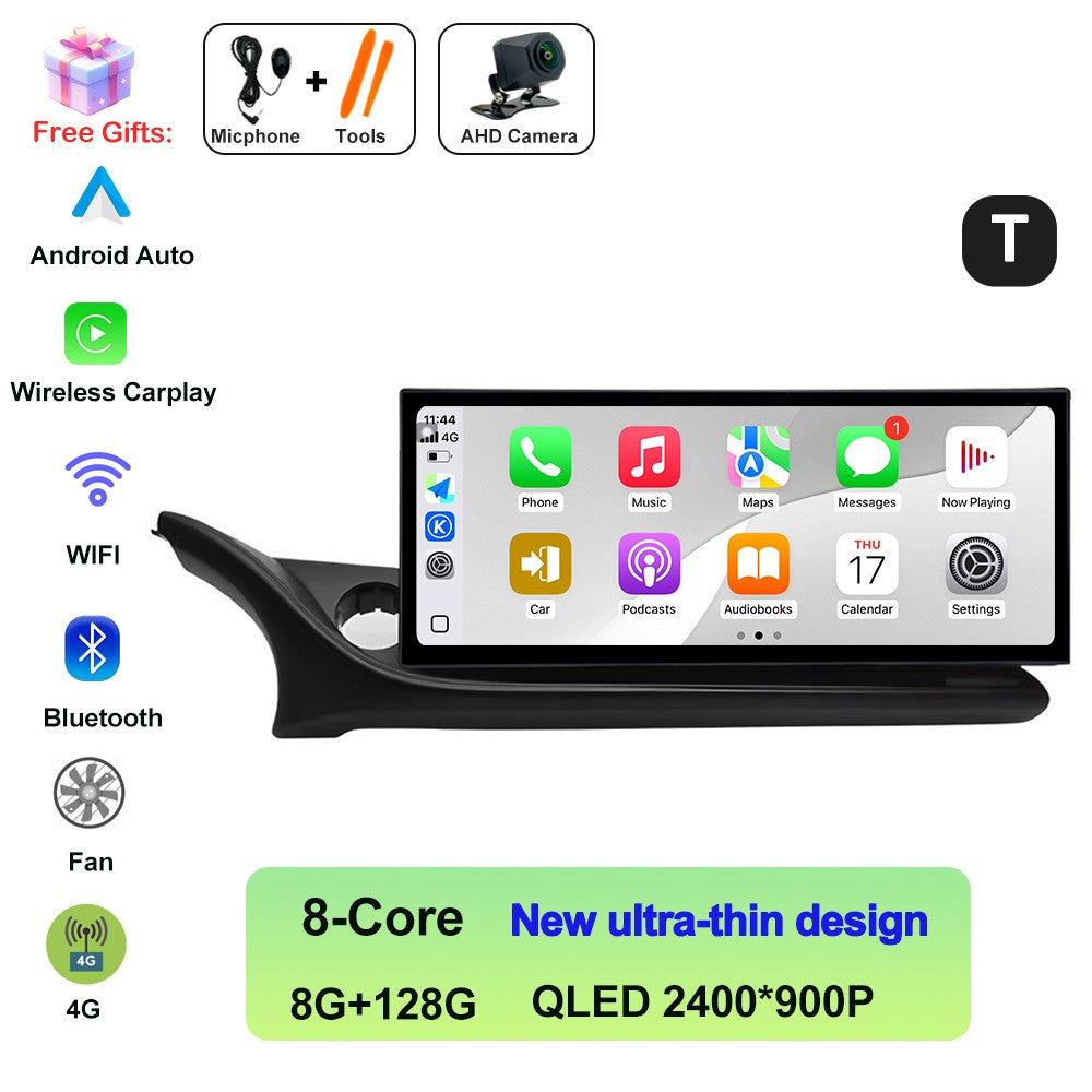 Central Multimídia Automotiva QLED 2400*900P Touch Screen para Mazda ATENZA Mazda 6 2020-2022 12.3 polegadas DSP Estéreo 4G Bluetooth DVR