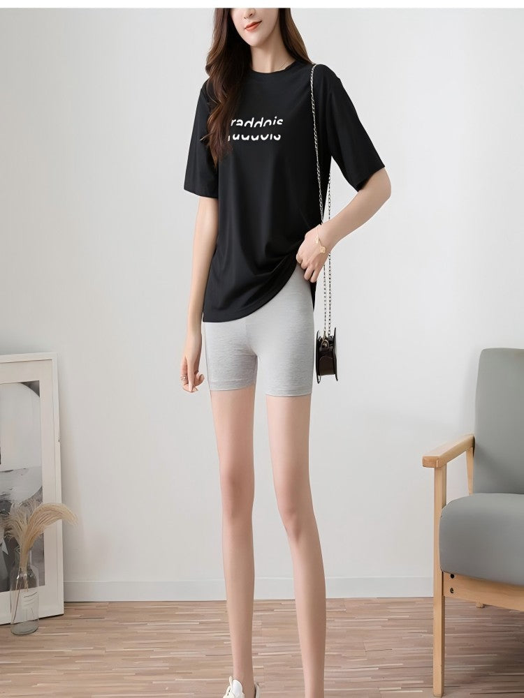 Women's Sports High Waist Yoga Shorts Fitness Running Cycling Quick Drying Breathable Women's Fitness Bottom 3 Point Yoga Shorts