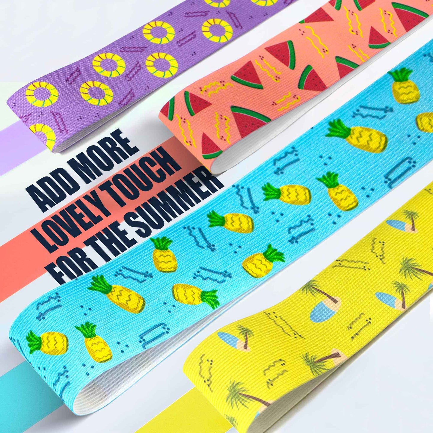 2 Pcs 11.8in Towel Bands for Beach Chairs Wide Windproof Beach Towel Straps  Elastic Bed Sheet Storage Belt Durable Bands Cruise