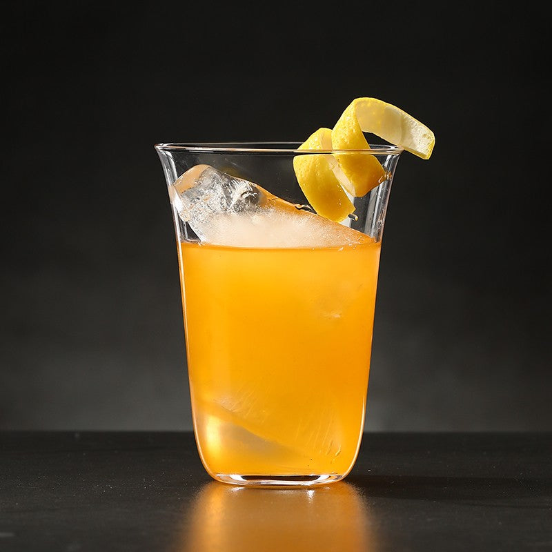 Copo Alto Criativo de Vidro Cristal Sem Chumbo Copo Collins para Bar para Água, Suco, Cerveja e Coquetel