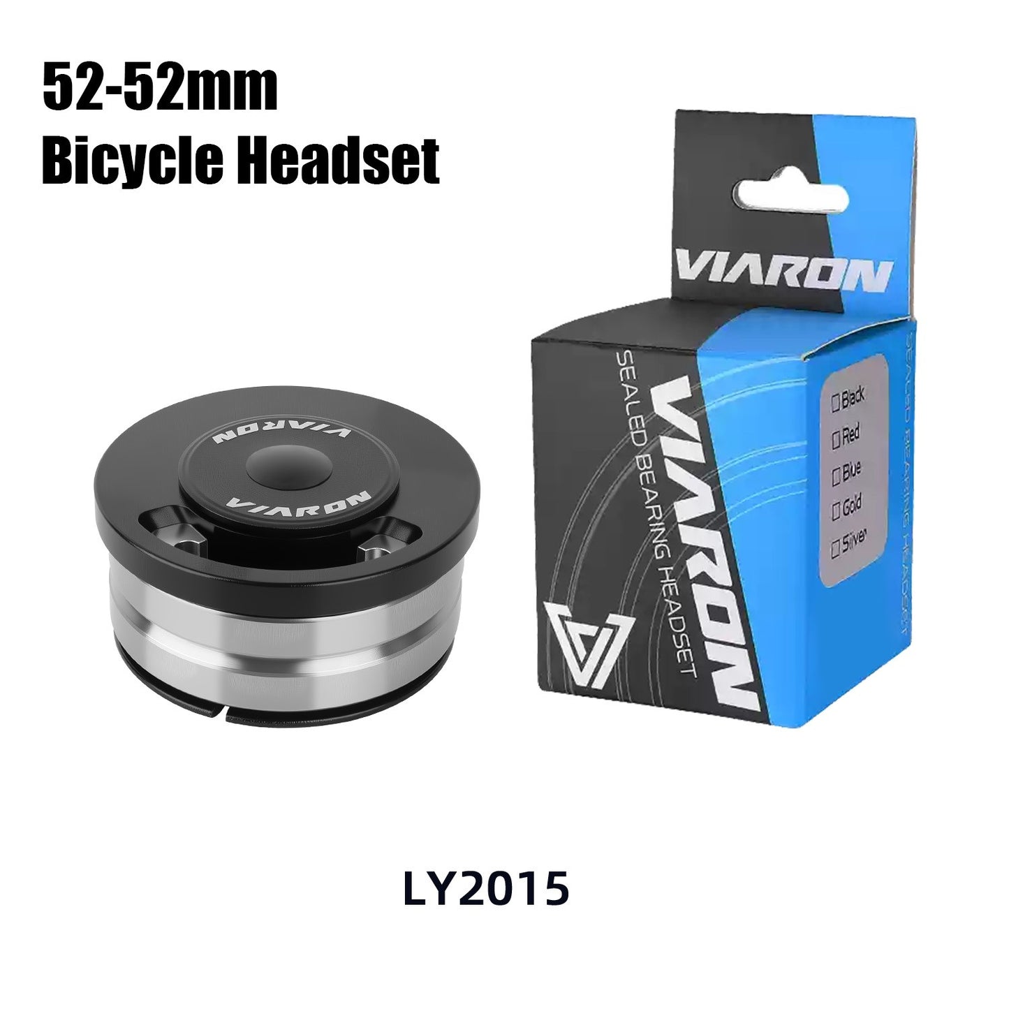 VIARON Bicicleta 52-52mm Roteamento Interno de Cabos Grupo de Bacia Roteamento Interno de Cabos Quadro Cônico Reto 28.6mm 39.8mm Grupo de Bacia Caixa de Direção Oculta