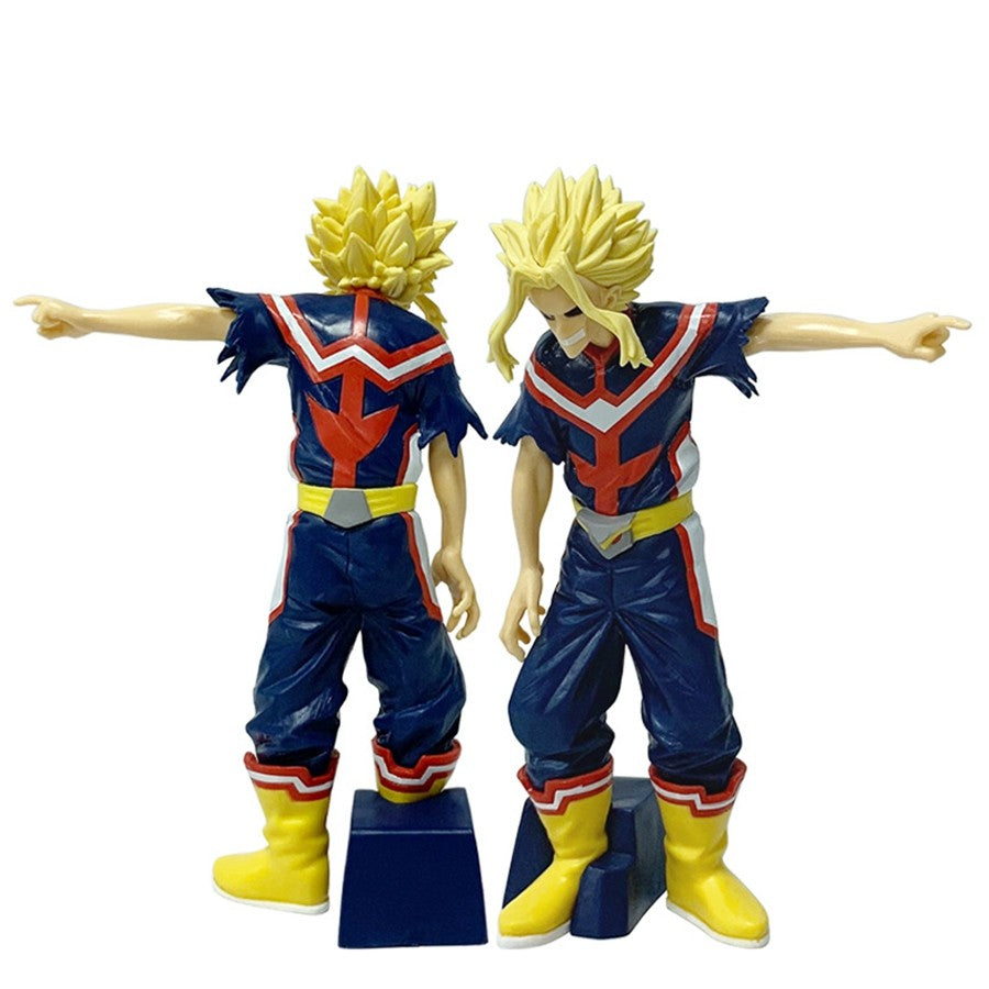 18cm Boku no Hero Academia Anime Figura All Might Boneco de Ação Midoriya Izuku/Bakugo Katsuki Estatueta PVC Modelo Colecionável Brinquedos