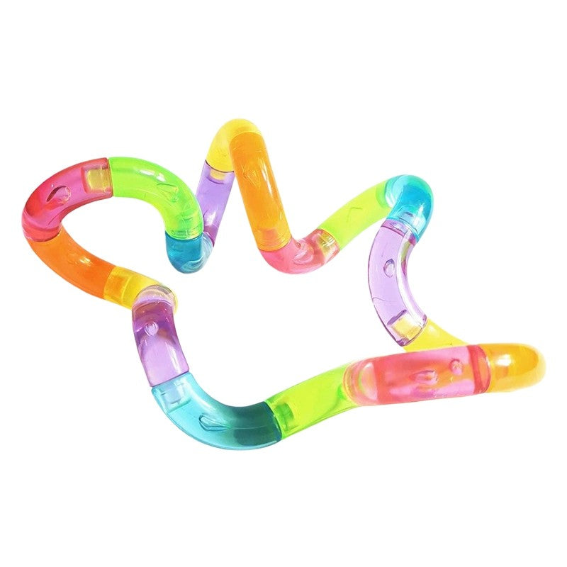 Rotating Twisting Fidget Toys Deformable Rope Educational Tangle Rope Stress Relief Sensory Toy Thinking Training Gifts ?? ????