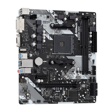 ASROCK B450M-HDV R4.0 AMD B450 Motherboard AM4 Support Ryzen 5 5600 5500 Ryzen 7 5700G 3700X 3 3200G CPU DDR4 M.2 HDMI Micro ATX