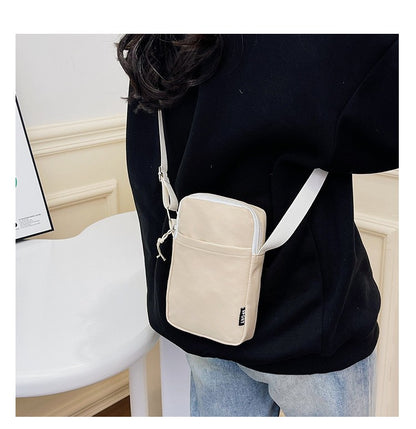 New Fashion Mobile Phone Bag Women's Messenger Bag All-match Mini Small Crossbody Bag Hanging Neck Coin Purse Vertical Handbag