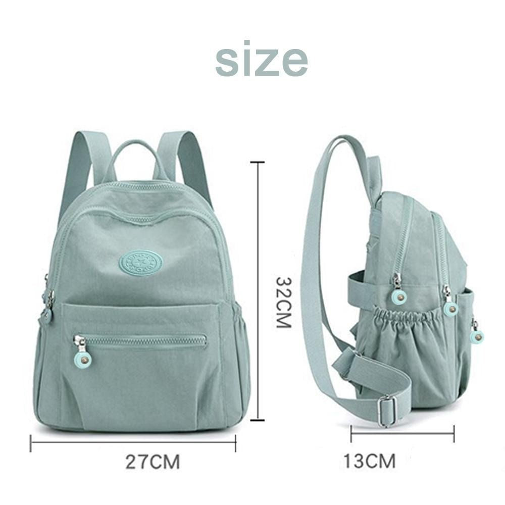 Bolsa de Ombro Casual Grande Capacidade Mochila Estudantil Impermeável Leve Mini Mochila Pequena Resistente ao Desgaste Viagem