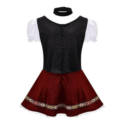 Halloween Party Costumes Makeup Dance Cosplay Clothing Stage Performance Costume Beer Girl Dresses