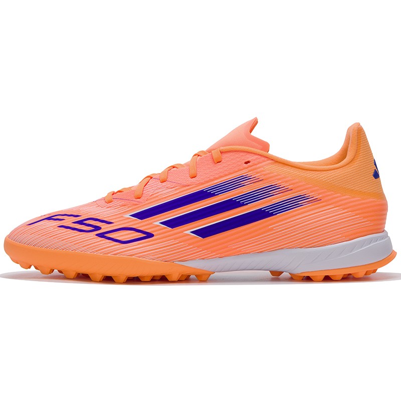 Adidas Men's and Women's Soccer Shoes F50 League Tf Cleats for Natural Grass Practical Training Shoes Jh7723