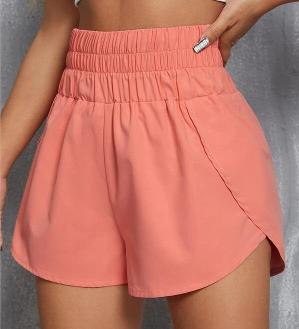 Boxer Shorts for Women Teen-girls Light Weight Pull-on High Rise Shorts Outfit Athletic Style Summer Workout Shorts