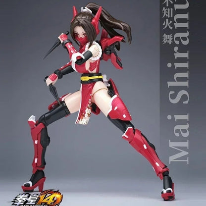 Original YCY-MAI SHIRANUI SNK 1/12 Mobile Suit Cavali Atena Asamiya Girls Association Collection Gifts Anime Series in Stock
