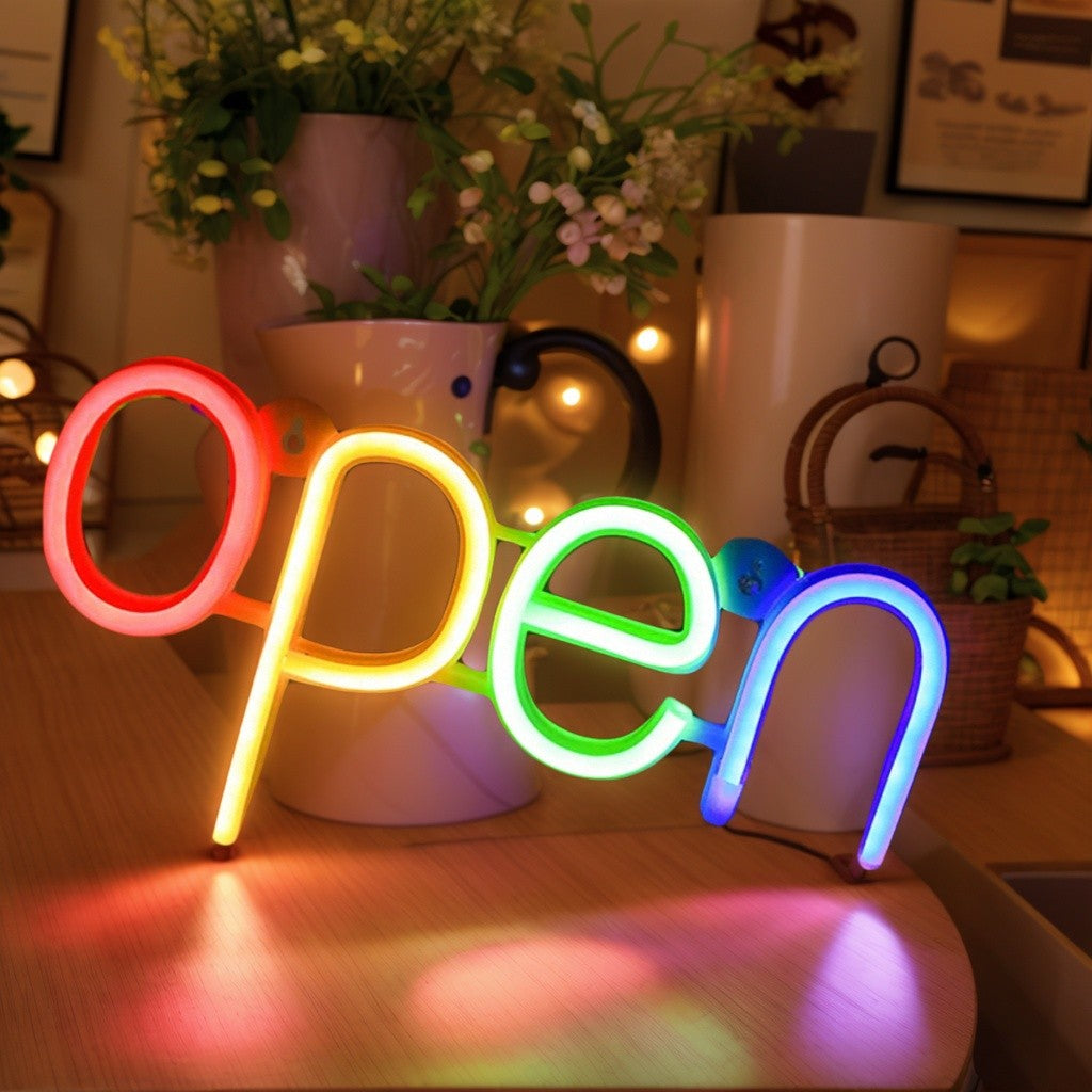 1 Piece, Decorative Neon Light for Modern Art Ambiance, Holiday Party Christmas Wall Decoration, Wedding Scene Graduation Gift, USB or Battery Powered (Battery Not Included)