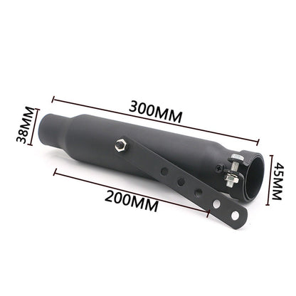 38/40/43/45mm Universal Retro Motorcycle Muffler Exhaust Pipe Rear Pipe Tube For Harley Exhuast XV950 M800 1200 XL883 Racing