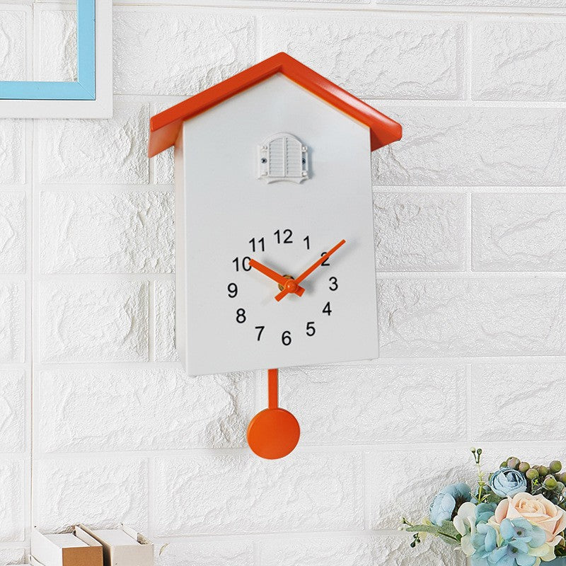 20x25cm Cuckoo Quartz Wall Clock Modern Bird Home Living Room Hanging Watch Horologe Clocks Timer Office Home Decoration Gifts