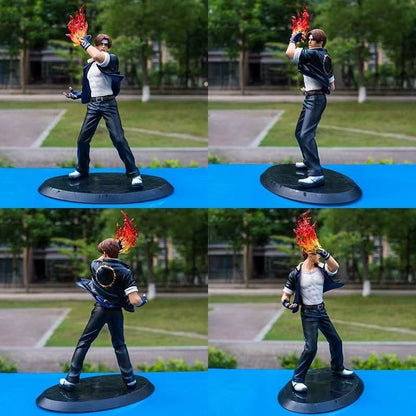 18cm The King of Fighters '98 SNK Anime Figura Kyo Kusanagi Iori Yagami Action Figures Arcade Jogo Periférico PVC Modelo Brinquedo Presente