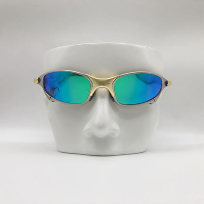 MTB Man Polarized Sunglasses Cycling Glasses UV400 Fishing Sunglasses Metal Bicycle Goggles Cycling Eyewear Riding Glasses B2-7