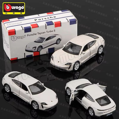 Burago 1:64 Ferrari Series SF90 488P Roma F430 F12 Liga de Carro Modelo Brinquedos Infantis Coleção de Presentes de Férias Modelo de Carro Atacado