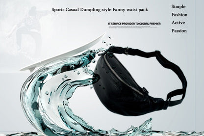 Fashion Genuine Leather waist bag for men fanny pack Leather belt bag waist pack bum bag money belt waist pouch molle pochete