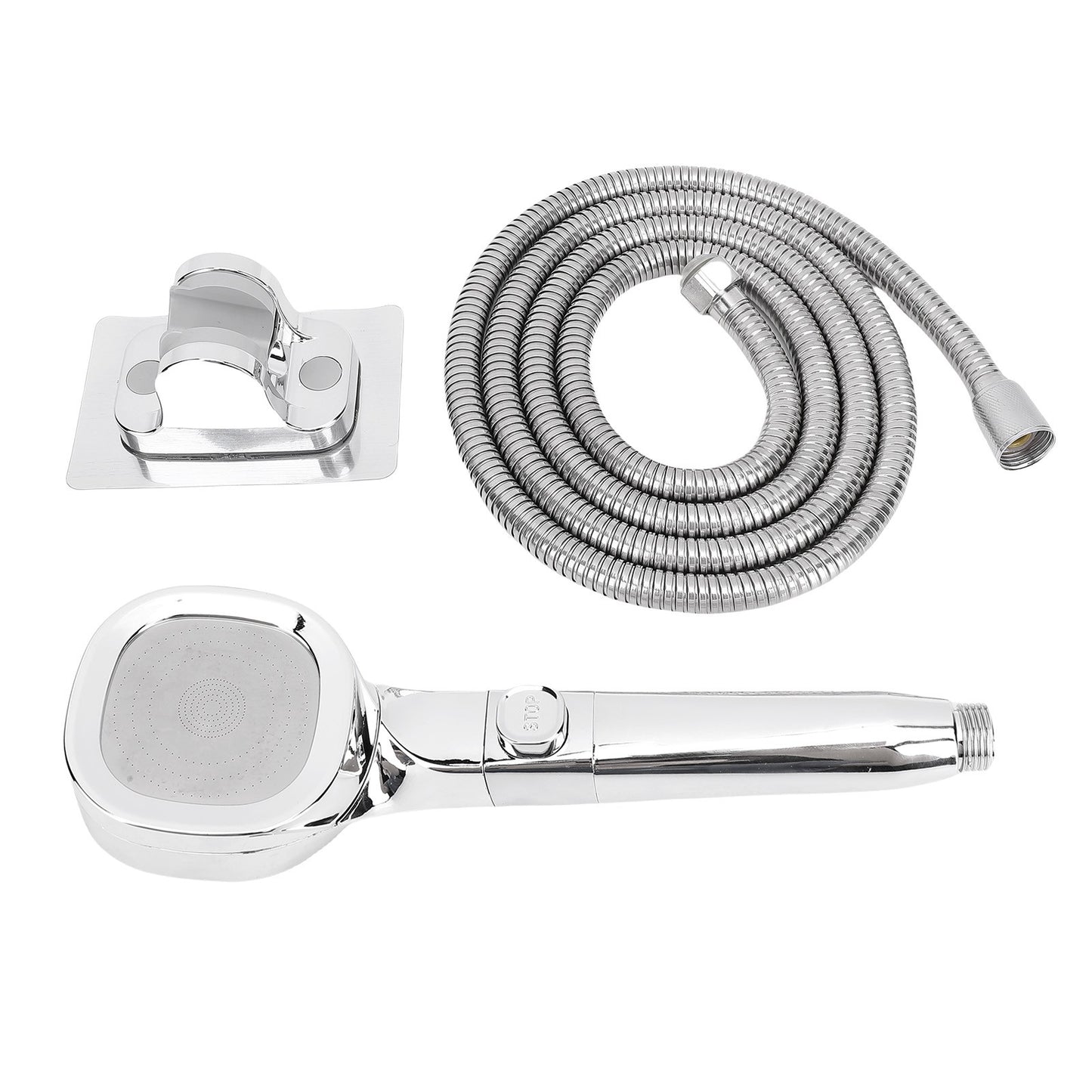 Kit de Chuveiro RV Kit de Chuveiro para RV Chuveiro de Mão para RV com Mangueira e Liga/Desliga 4 Modos Alta Pressão Economia de Água Kit de Banho para RV