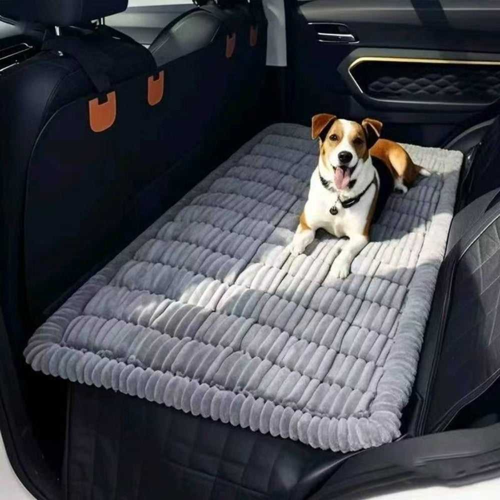 Nova Cama/Cobertor para Animais de Estimação de Encosto de Banco, Multiuso, Durável e de Alta Qualidade, Cama Grossa Xadrez Respirável para Cães, Capa de Assento de Carro para Cães Lavável