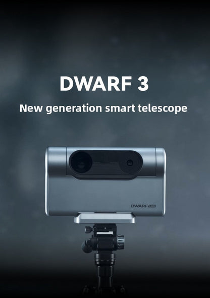 DWARFLAB DWARF 3 Telescópio Astronômico Inteligente, Profissional, Alta Ampliação, Alta Definição, Observação de Estrelas, Fotografia