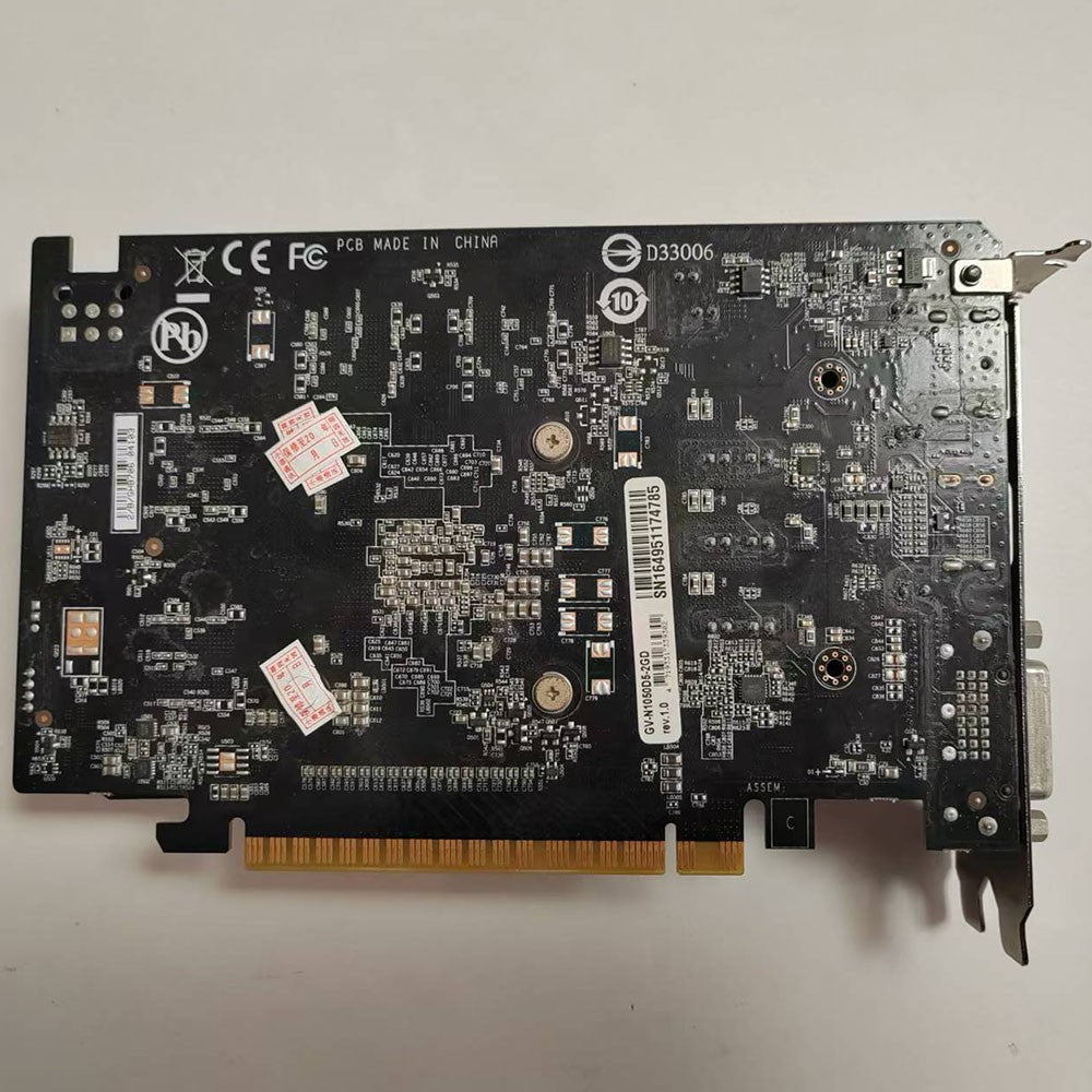 Used For Gigabyte NVIDIA GeForce GV-N1050D5-2GD GTX1050 GTX 1050 2G Graphics Card Video Card