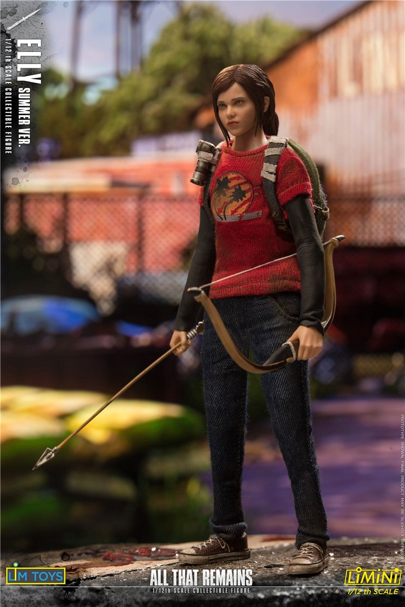 Novo Estoque LIMTOYS LMN004 LMN005 LMN006 1/12 The Last Survivor Joel Ellie Action Figure Modelo 6'' Soldado Conjunto Completo Brinquedos