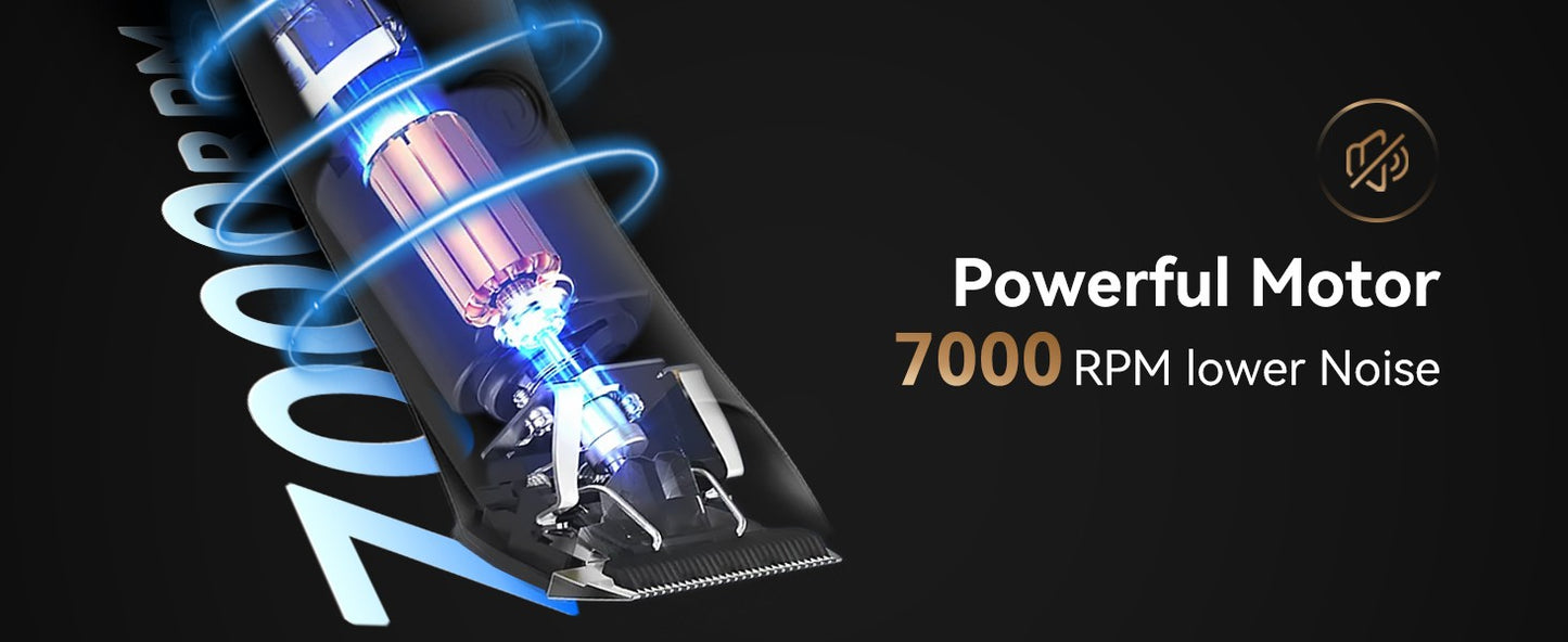 MAXGROOM Man Body Hair Trimmer IPX7 Waterproof Pubic&Groin Hair Groomer Electric Ball Shaver with LED Light Rechargeable Trimmer