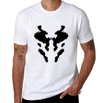 cotton package plain Watchmen black T-Shirt T-Shirt personalised man t-shirt t shirt essential t for shirt Rorschach