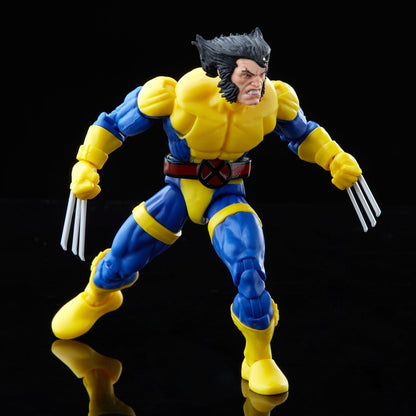 Boneco de Ação Marvel Legends Retro Wolverine Espiral Avalanche Longshot Dark Phoenix Multiple Man 6"