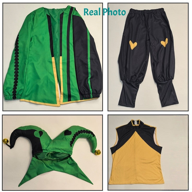 Hazbin Hotel Fizzarolli Cosplay Costume The Amazing Digital Circus Pomni Pierrot Harlequin Clown Outfit Halloween Party Costume