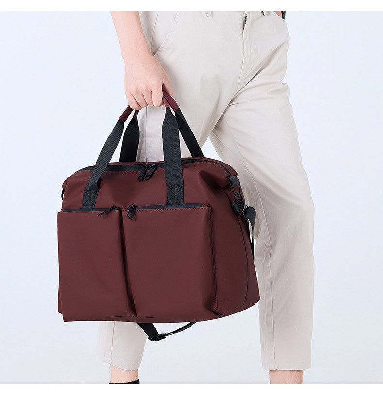 Travel Duffel Handbag Dry Wet Outdoor Business Trip Short Distance Shoulder Bag Large Fitness Gym Yoga Sports Luggage Tote Pack