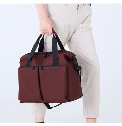 Travel Duffel Handbag Dry Wet Outdoor Business Trip Short Distance Shoulder Bag Large Fitness Gym Yoga Sports Luggage Tote Pack