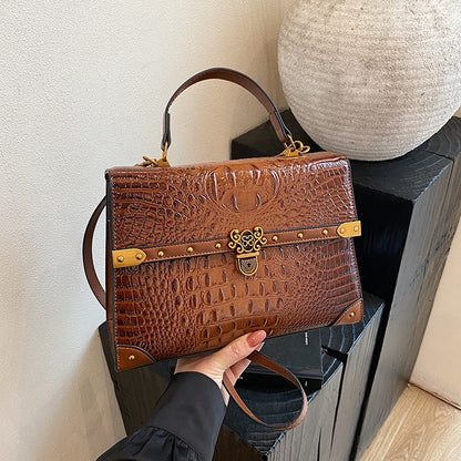 Luxury Purple Handbag Classic Women Bag 2025 New Designer Shoulder Bag High Quality Solid Pu Leather Crossbody Small Square Bag