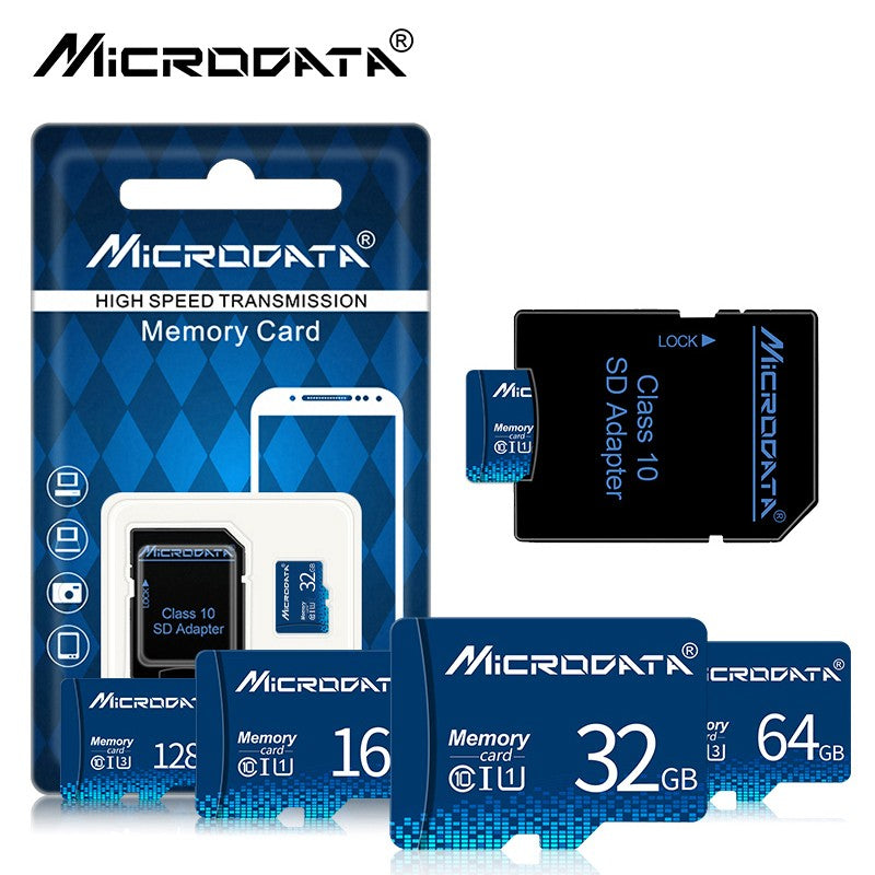 Cartões de Memória Micro TF Card 8 16 32 64 128 256GB Classe 10 de Alta Velocidade Flash MicroCard 32GB 64GB 128GB 256GB para Adaptador de Smartphone