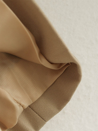 Ladies Vintage Cropped Trench Spring Autumn Jacket Women Streetwear Double Breasted Long Sleeve Top Female Chic Coat Outfits