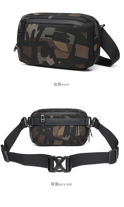 OZUKO Multi-Functional Business Casual Handbag Stylish Simple and Versatile Shoulder Messenger Bag Clutch Bag