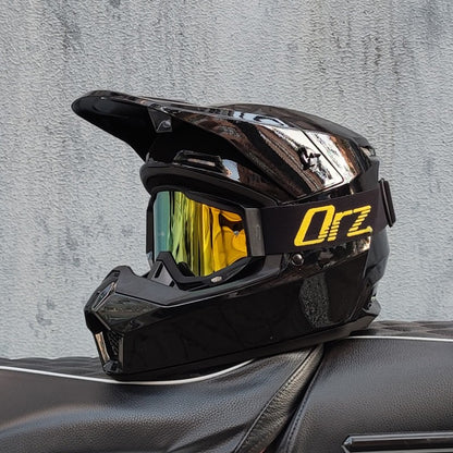 Capacete de motocross off-road, capacete de ciclismo speed downhill DH, capacete full face rally off-road