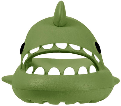 KIDMI New Men's and Women's Shark Slides Cloud Slippers Summer Open Toe Slide Sandals Casual Anti-Slip Beach Pool Shower Shoes