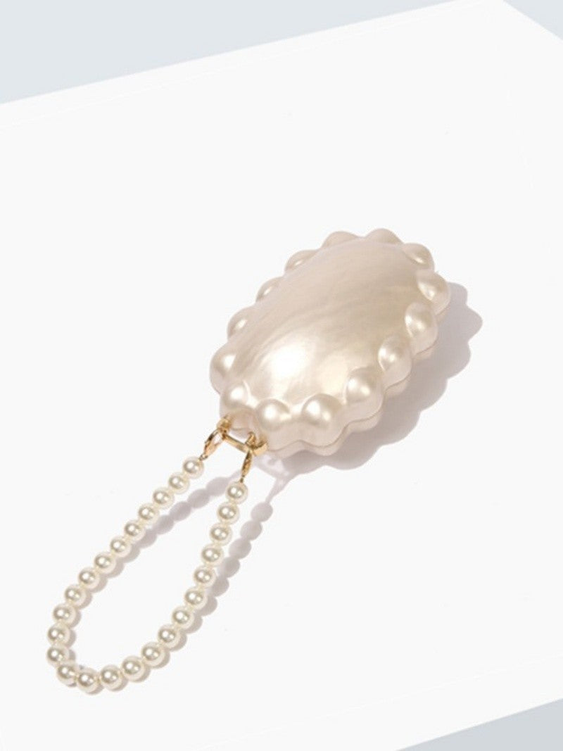 Daisy Shape Fashion Acrylic Shell Clutch Evening Bags Wedding Party Women Bead Luxury Brand