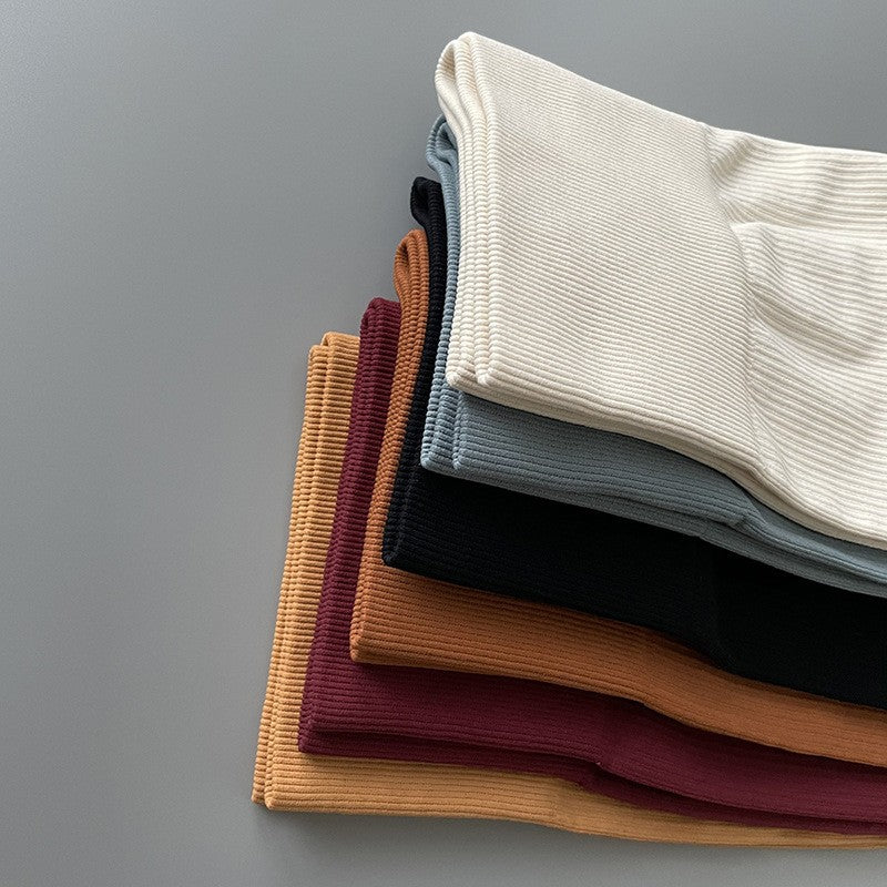 Women Ribbed Yoga Pants High Waisted Gym Leggings Sport ? Fitness Seamless Female Legging Control Running Training Tights